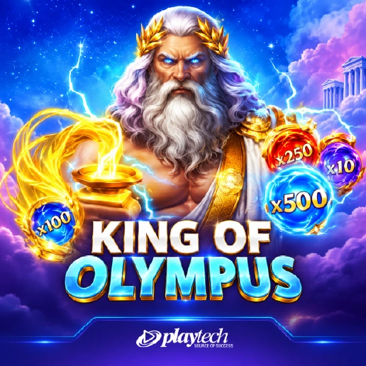 King of Olympus Playtech slot game icon